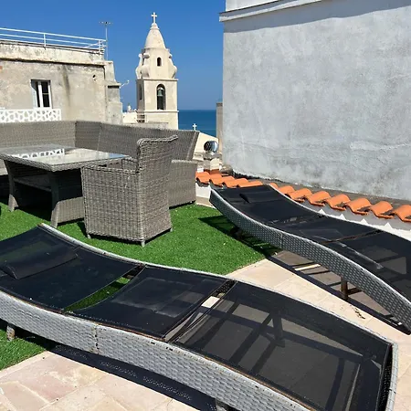 Cozy Sea View Studio With Private Rooftop, Balcony, Bbq In The Old Town * Vieste